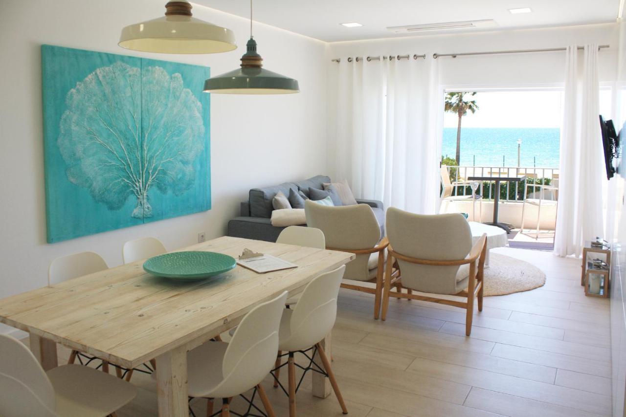 Front Sea Apartment Quarteira Bagian luar foto